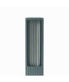 FYRON Bollard hagelampe, Grå - E27, 61 cm, IP54 utendørs, pullert