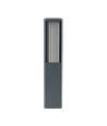 FYRON Bollard hagelampe, Grå - E27, 61 cm, IP54 utendørs, pullert