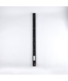 100cm avlang vegglampe - Svart, firkantet, inne / ute, IP65, inkl. lyskilde