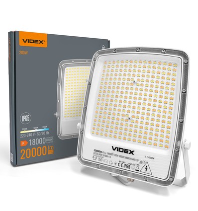 200W LED lyskaster - CCT, IP65, utendørs, arbeidslampe