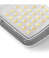 30W LED-lyskaster med sensor - CCT, IP65, PIR bevegelsessensor, sort kabinett