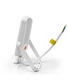 30W LED-lyskaster med sensor - CCT, IP65, PIR bevegelsessensor, sort kabinett