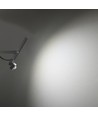 30W LED-lyskaster med sensor - CCT, IP65, PIR bevegelsessensor, sort kabinett