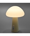 Oppladbar Mushroom LED bordlampe - RGB + 3000K, kaldhvit, bærbar