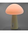 Oppladbar Mushroom LED bordlampe - RGB + 3000K, kaldhvit, bærbar