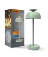 Oppladbar LED skrivebordslampe med white noise - Nøytral hvit + RGB, grønn, inkl. lyskilde