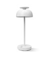 Oppladbar LED skrivebordslampe med white noise - RGB+W, nøytral hvit, bærbar