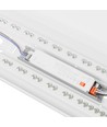 120cm 28W Limea Comfort LED-armatur - 3CCT, UGR19, IP20, hvit, 1200x170x60mm