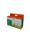 3-pakning E27 9W LED-pære - Varmhvit