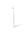 Oppladbar LED bordlampe inne/ute - Hvit, 40cm høy, 3-trinns dimbar, IP44 utendørs