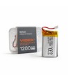 1200mAh Li-pol oppladbart batteri - Passer til hodelykter