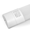 150cm 45W komplett LED-armatur - gjennomgående kabling, justerbar watt, CCT