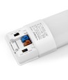 150cm 45W komplett LED-armatur - gjennomgående kabling, justerbar watt, CCT