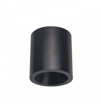 7W LED påbygningsspot, CCT - 3 lysfarger, Ø9cm, sort, UGR19, 45° spredning
