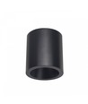 7W LED påbygningsspot, CCT - 3 lysfarger, Ø9cm, sort, UGR19, 45° spredning