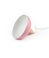BIRK Rosa Ø24cm pendel - E27 sokkel, 2m ledning, metall / tre