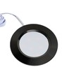 3 stk. Reco68 møbelspot dimbar, sort - Velg RF/WiFi/Zigbee strømforsyning (fjernkontroll inkl.)
