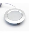 3 stk. Reco68 møbelspot dimbar, børstet stål - Velg RF/WiFi/Zigbee strømforsyning (fjernkontroll inkl.)