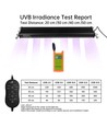 60-80cm terrarielampe UVA/UVB - 12,6W, til reptiler mm.