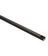 240cm LED Akustikkpanel-sett, sort - 2 stk. CCT LED-striper (240cm) m. 78W strømforsyning - WiFi eller RF