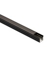 120cm LED Akustikkpanel-sett, sort - 2 stk. Enfarget LED-striper m. 60W strømforsyning - WiFi eller RF