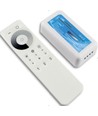 120cm LED Akustikkpanel-sett, sort - 2 stk. Enfarget LED-striper m. 60W strømforsyning - WiFi eller RF