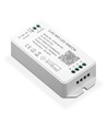 240cm LED Akustikkpanel-sett, sort - 2 stk. CCT LED-striper (240cm) m. 78W strømforsyning - WiFi eller RF