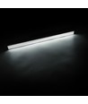 30/28/25W 3-faset LED-lysskinne - 60 cm, sort