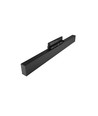 30/28/25W 3-faset LED-lysskinne - 60 cm, sort
