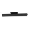 30/28/25W 3-faset LED-lysskinne - 60 cm, sort