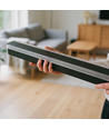 100cm avlang vegglampe - Svart, firkantet, inne / ute, IP65, inkl. lyskilde