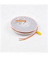 5m 9W/m CCT LED-strip RA95 - 24V DC, 400 LED pr. meter, 8mm bred, 2m kabel