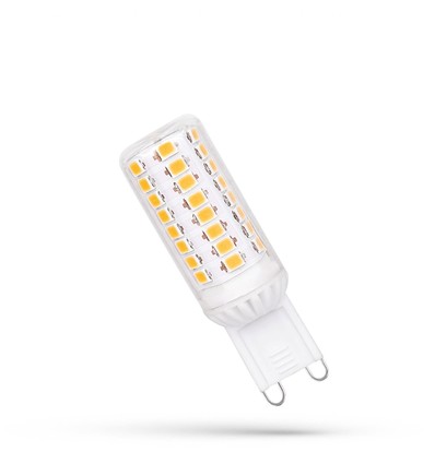 G9 4,5W LED-pære - 3000K, 300° spredning, 5 års garanti