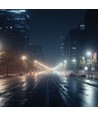 50W LED gatelampe - Ø60 mm, IP65, IK09, grå, 5 års garanti