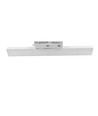 30/28/25W 1-faset LED-lysskinne - 60 cm, Hvit, 1F2W