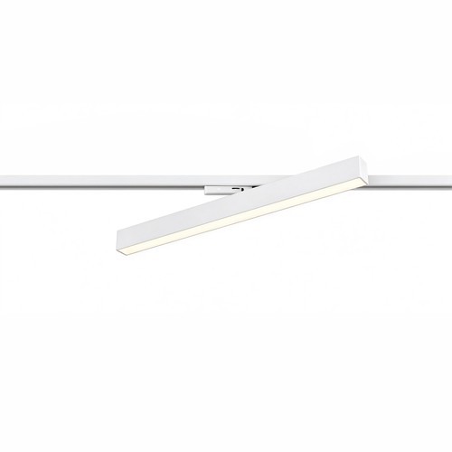 30/28/25W 1-faset LED-lysskinne - 60 cm, Hvit, 1F2W
