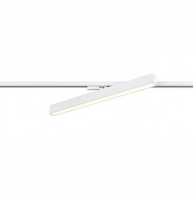 30/28/25W 1-faset LED-lysskinne - 60 cm, Hvit, 1F2W