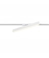 30/28/25W 1-faset LED-lysskinne - 60 cm, Hvit, 1F2W