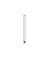 Batteridrevet skapbelysning - 80cm, sort, PIR-sensor, oppladbar