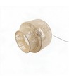 Beige Ø30cm pendel - E27 sokkel, 2m ledning, flettet papirsnor