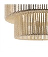 SNOR Beige Ø30cm pendel - E27-sokkel, 2m ledning, flettet papirsnor