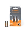 2 stk. AAA-batterier, USB-C oppladbare - 1,5V, 570mAh, Li-ion