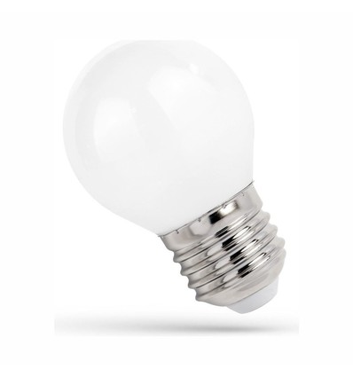 E27 5,5W LED kronepære - G45, 650lm, 4000K, nøytral hvit