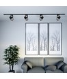 35W 3-faset LED skinnepot - Svart, 4000K, Cree-brikke, 6 års garanti