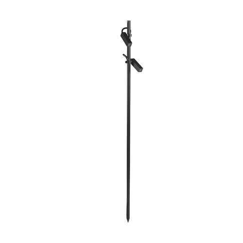 V-Tac 4W dobbel LED spydspot - Svart aluminium, 4000K, utendørs