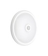 12W LED sensorlampe - Rund, PIR-sensor, Cree-brikke, hvit, 6400K