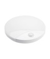 V-Tac 15W LED utendørs vegglampe med sensor - Rund, hvit, Cree-brikke, CCT