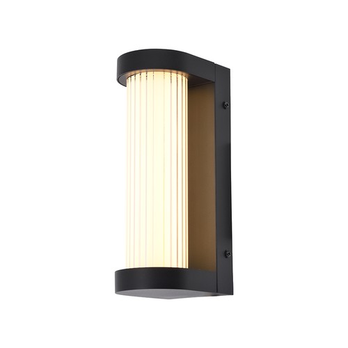 V-Tac 8W LED vegglampe - IP44, 3000K, utendørs