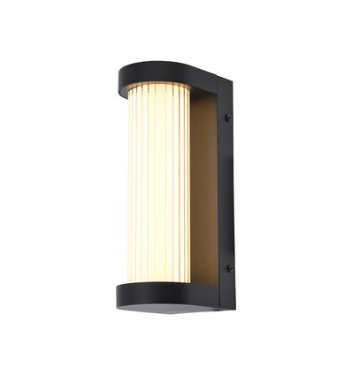 V-Tac 8W LED vegglampe - IP44, 3000K, utendørs