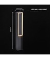 V-Tac 8W LED hagearmatur 50cm - IP54, 3000K